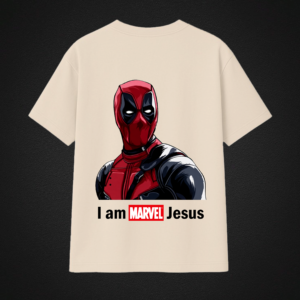 Deadpool Marvel Jesus Oversized T-shirt